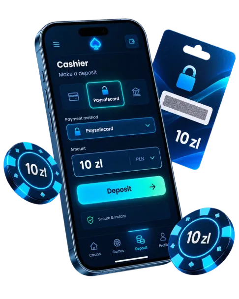 Section deposit paysafecard 10zl