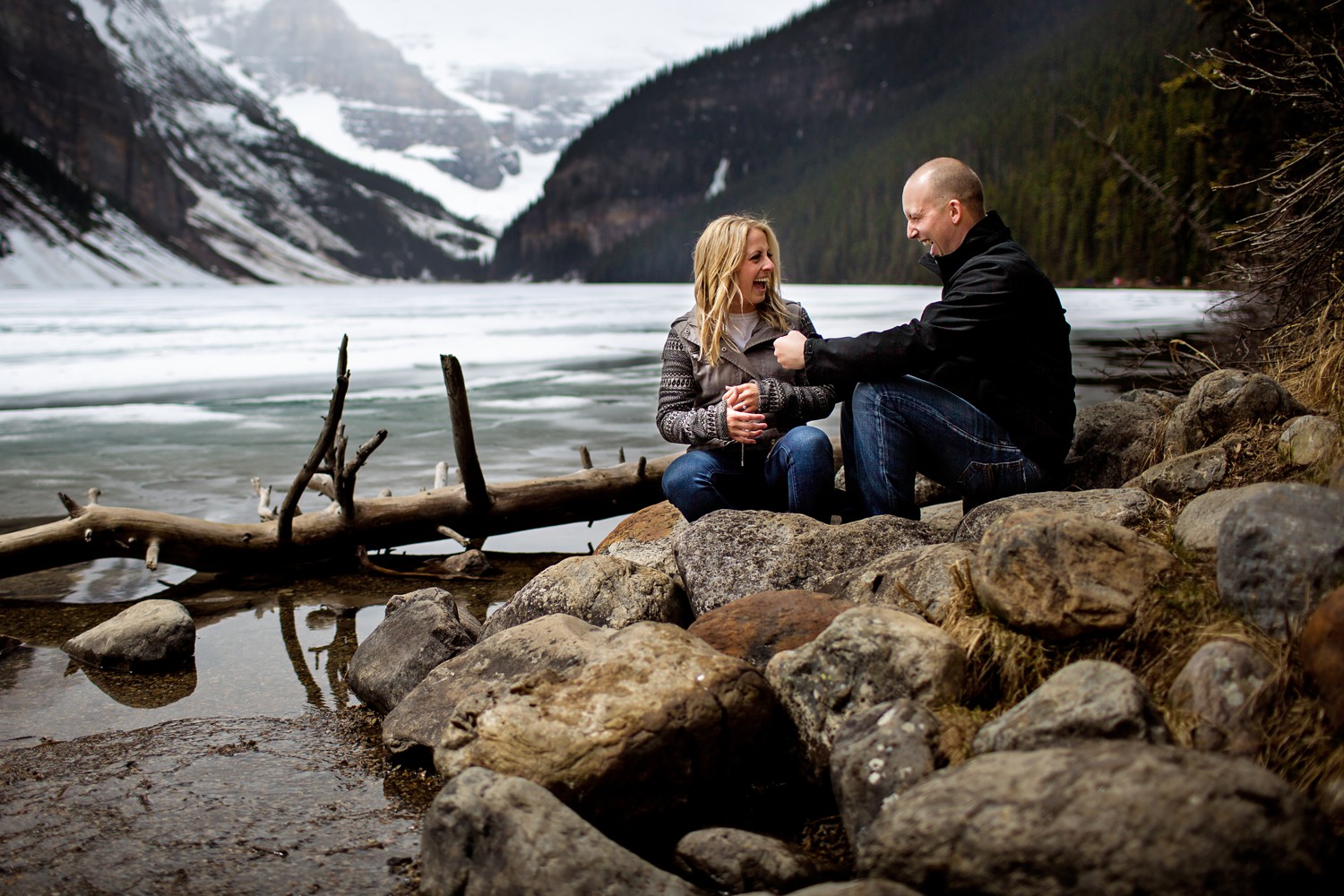 sesja zaręczynowa w kanadzie i zdjęcia zaręczynowe kanada